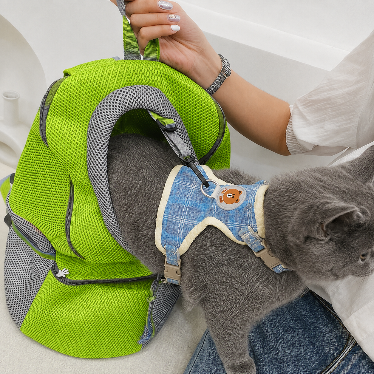 Bolso Transportador para Perros y Gatos Talla M